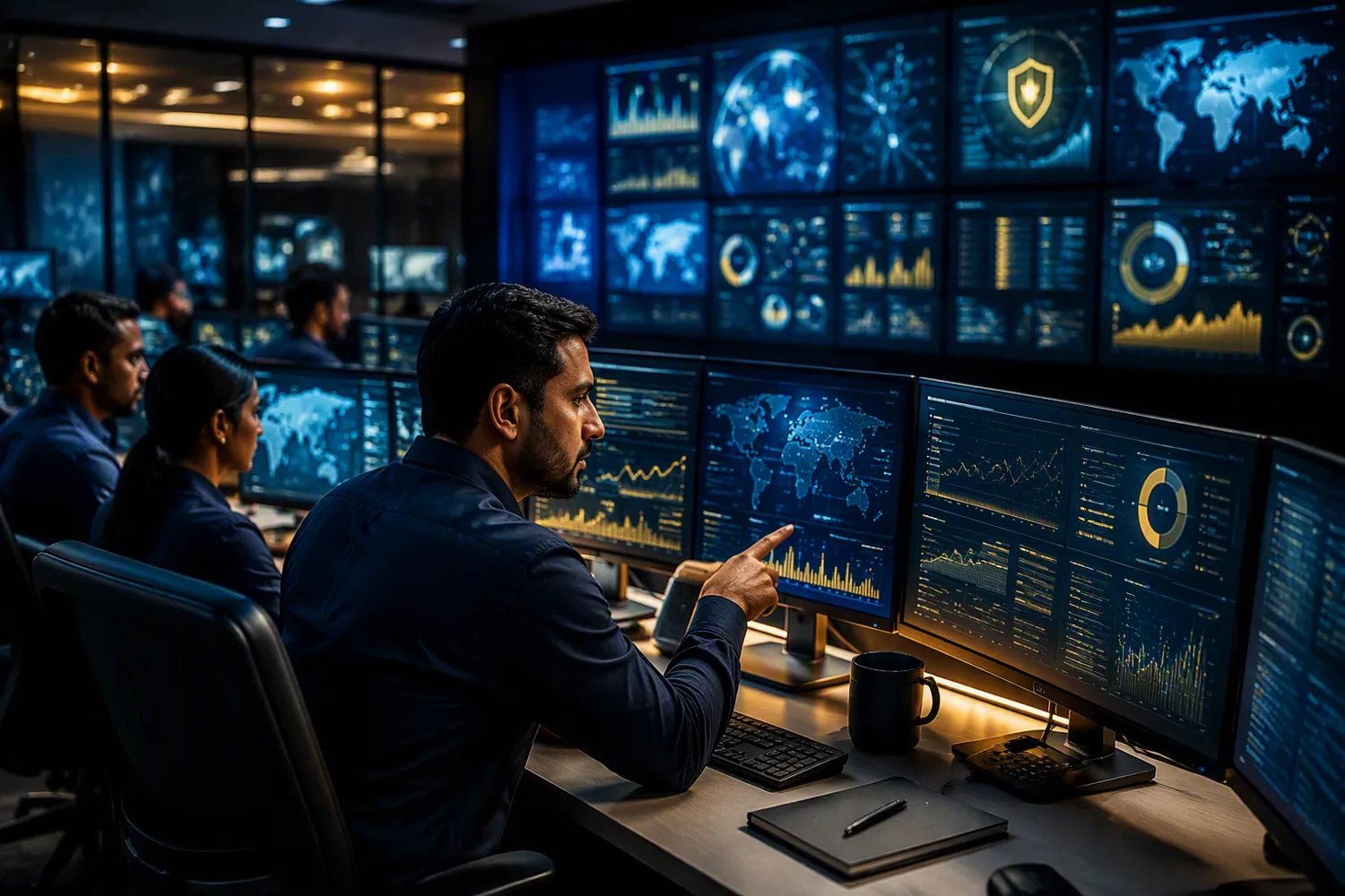 Infrastructure and security monitoring operations centre